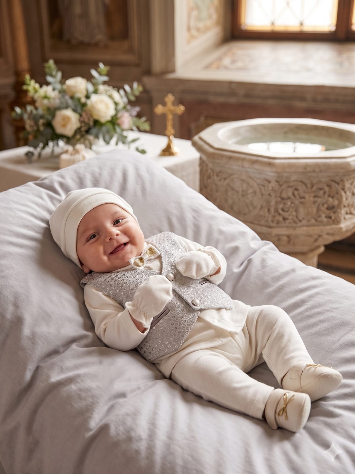 3521d9e9-78fd-4fe7-a37d-5aa4d2c8f8a4 Christening Outfit - Image 1