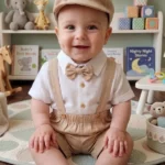 Little Boys Suspender Set 🤍