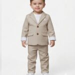 Boys’ 3-Piece Linen Suit