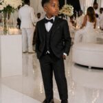 Midnight Elegance Boys Formal Suit Set