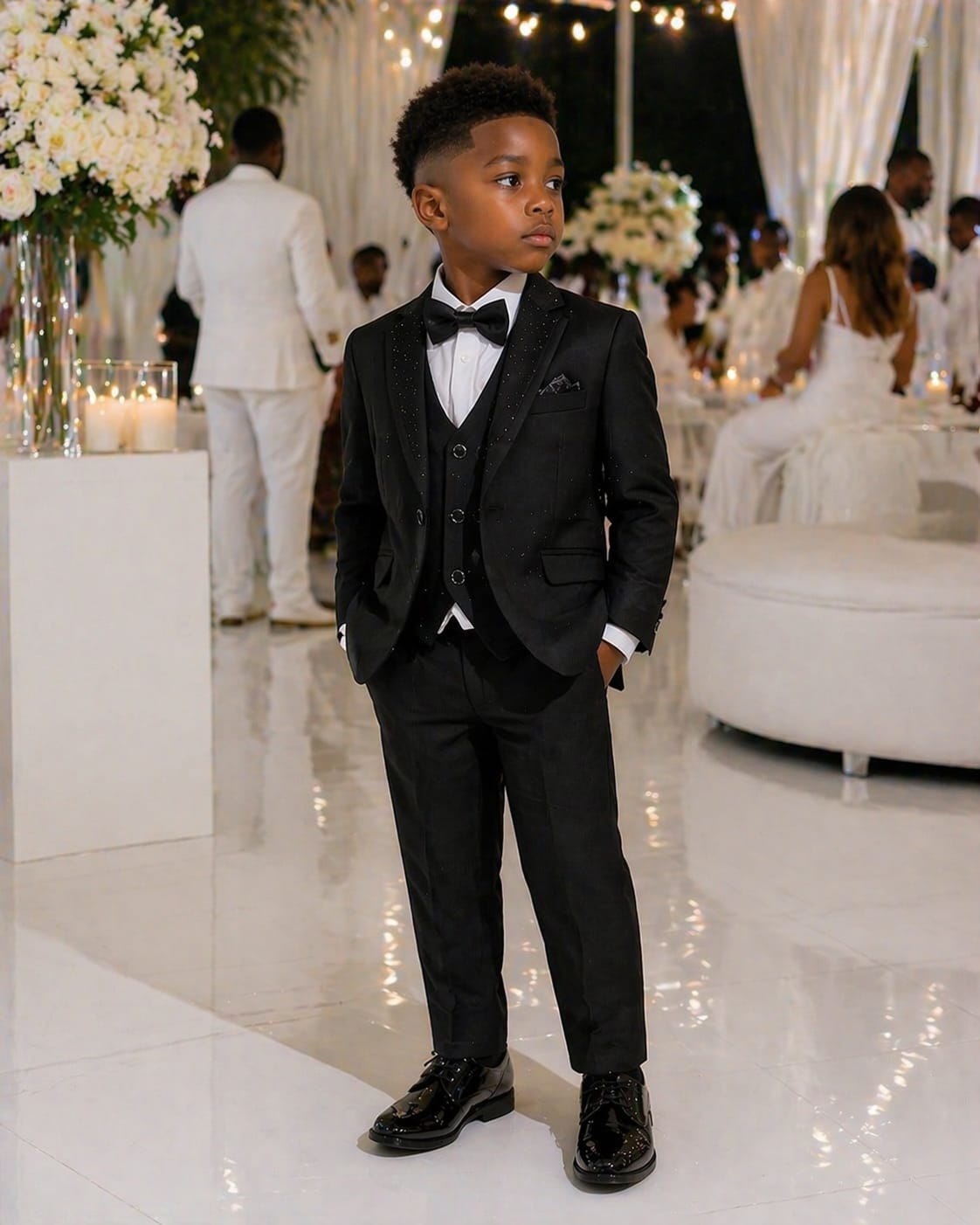 14937056-d1a6-42a1-887d-cc8c5052413e Midnight Elegance Boys Formal Suit Set - Image 1