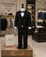 Midnight Elegance Boys Formal Suit Set - Image 2